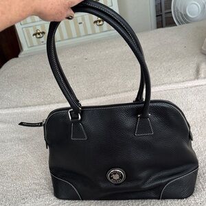 Dooney & Bourke Black Leather Shoulder Bag